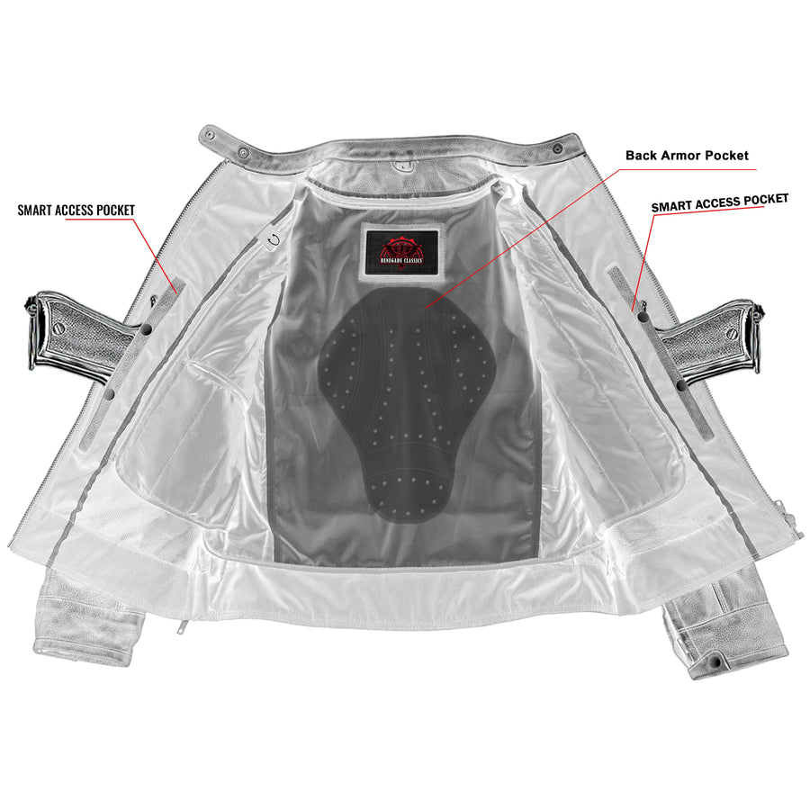 Ashborne Women's Leather Jacket