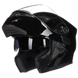 LED Modular Full Face Motorcycle Helmet