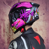 Full Face Double Visor Motorcycle Helmet