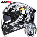 Full Face Double Visor Motorcycle Helmet