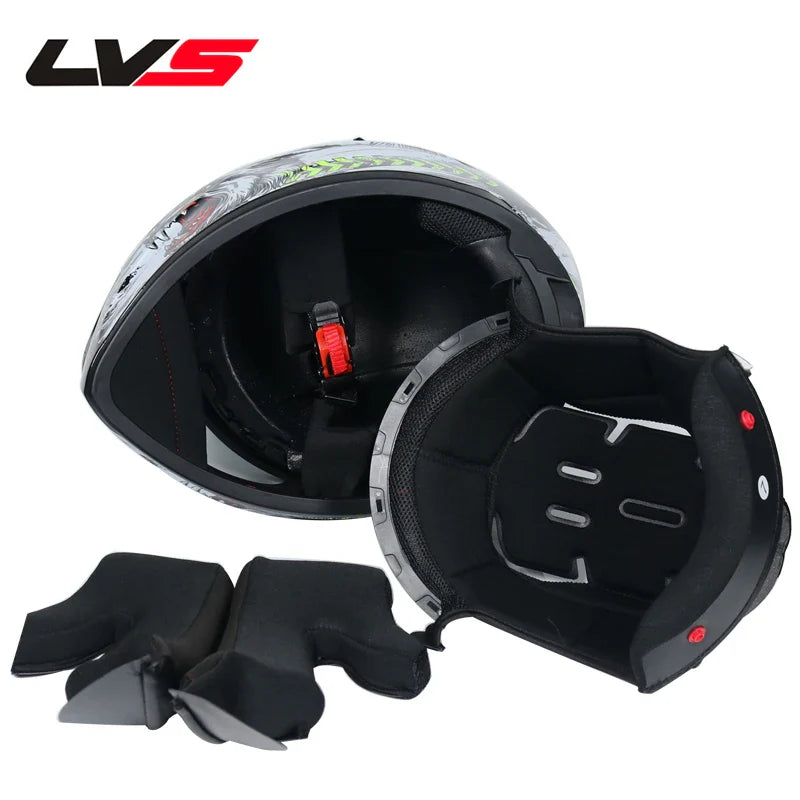 Full Face Double Visor Motorcycle Helmet
