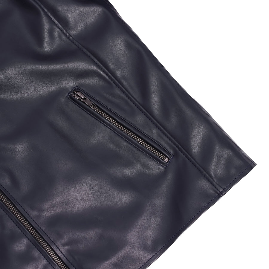 NavyFlux Motorcycle Jacket