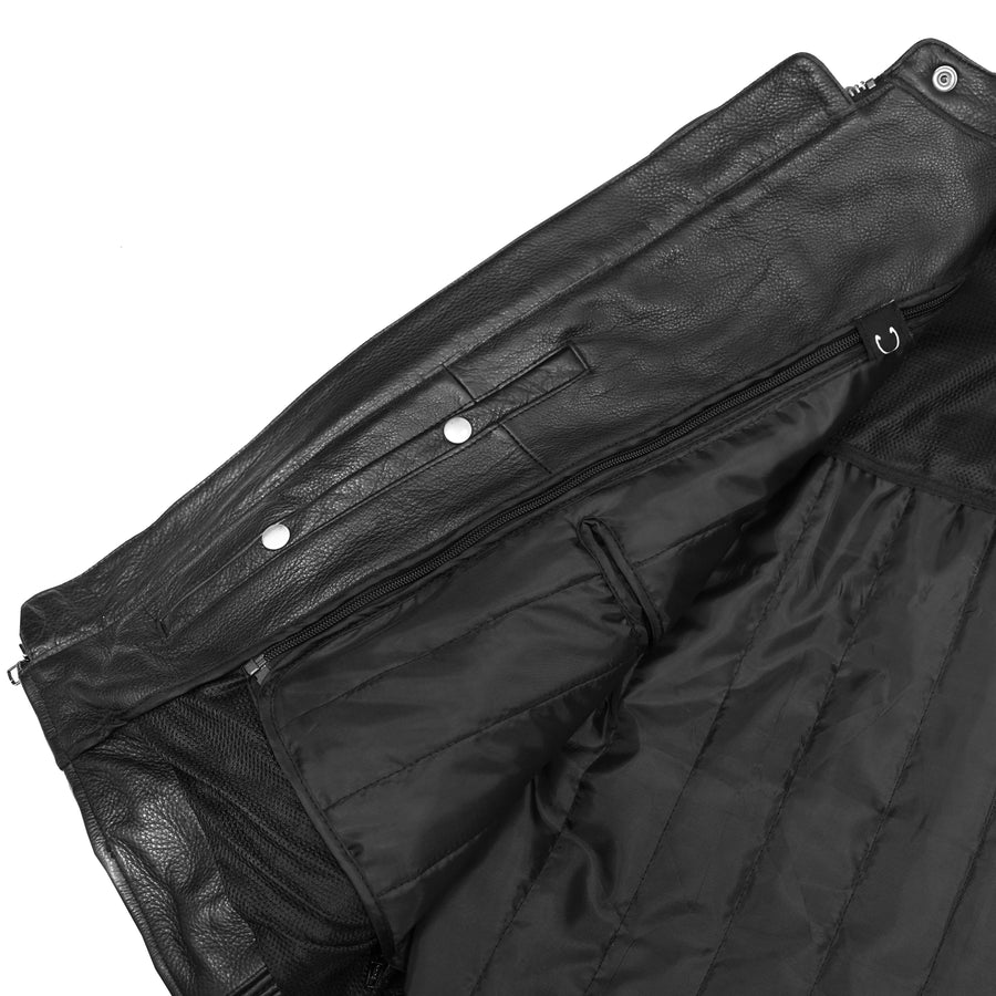 Hellborn Leather Motorcycle Jacket