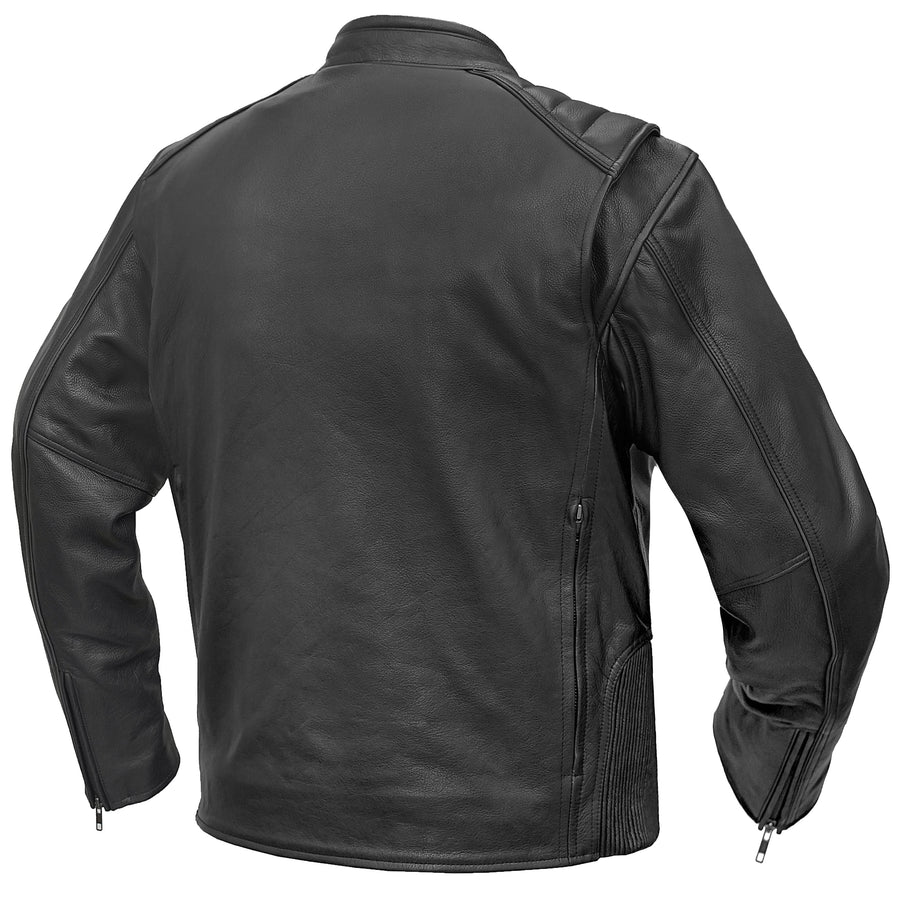 Hellborn Leather Motorcycle Jacket