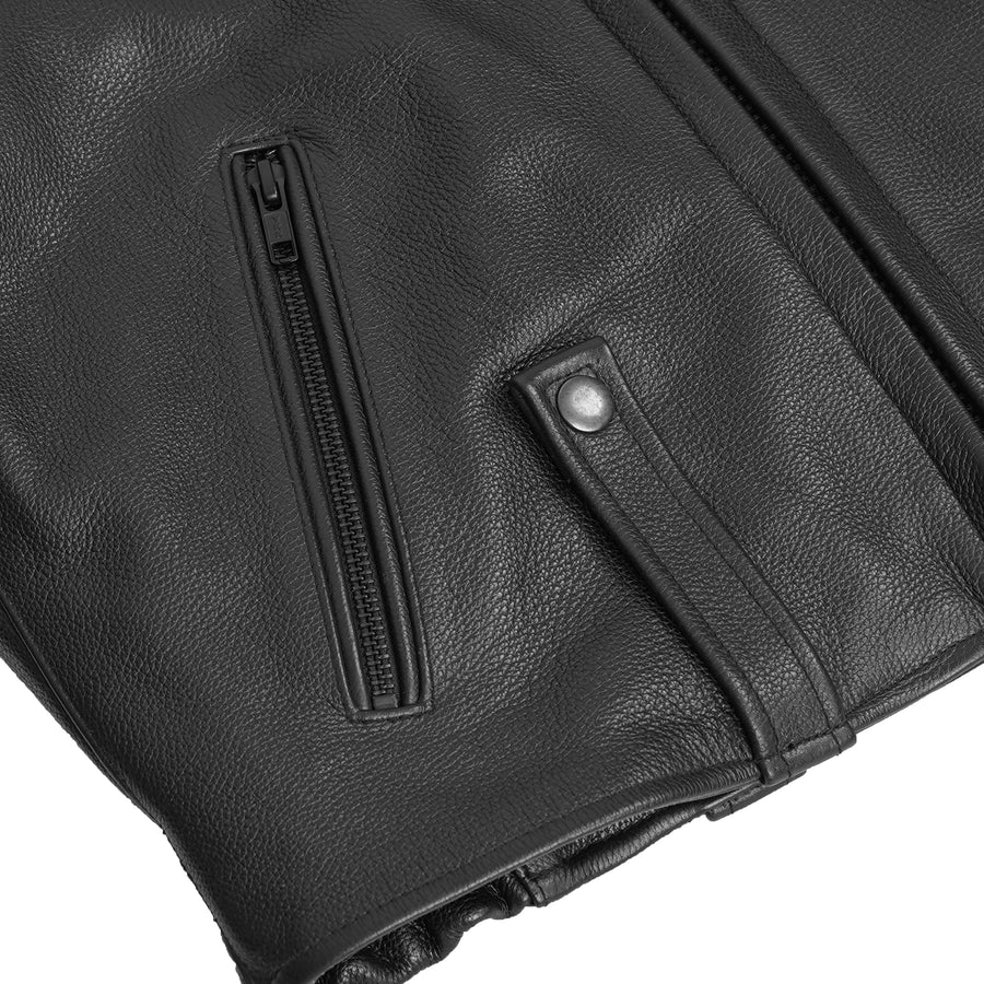 Rogue Rider Leather Motorcycle Jacket