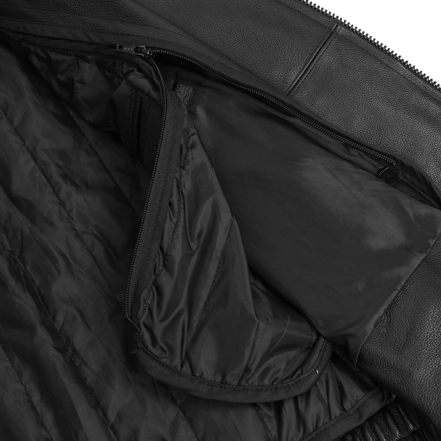 Rogue Rider Leather Motorcycle Jacket