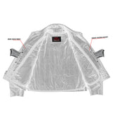 Black Raider Leather Motorcycle Jacket