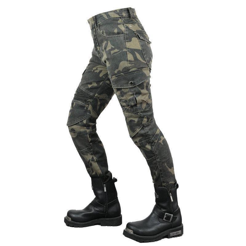 Women’s Camouflage Motorcycle Anti-Fall Pants