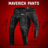 Maverick Motorcycle Protective Pant - Black
