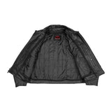 Dark Rebel Leather Motorcycle Jacket