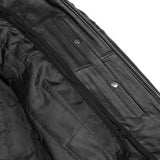 Dark Rebel Leather Motorcycle Jacket