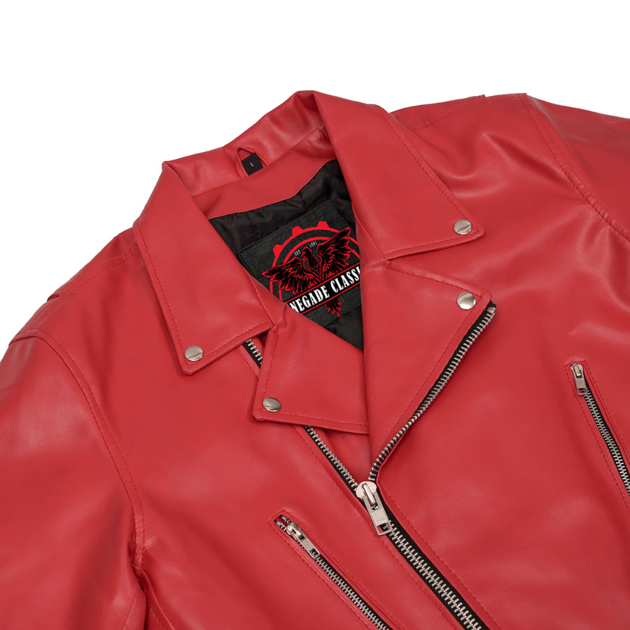 Crimson Firebrand Motorcycle Jacket