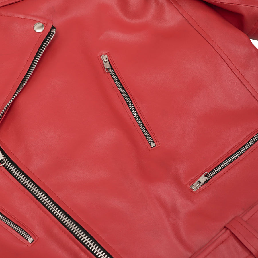 Crimson Firebrand Motorcycle Jacket
