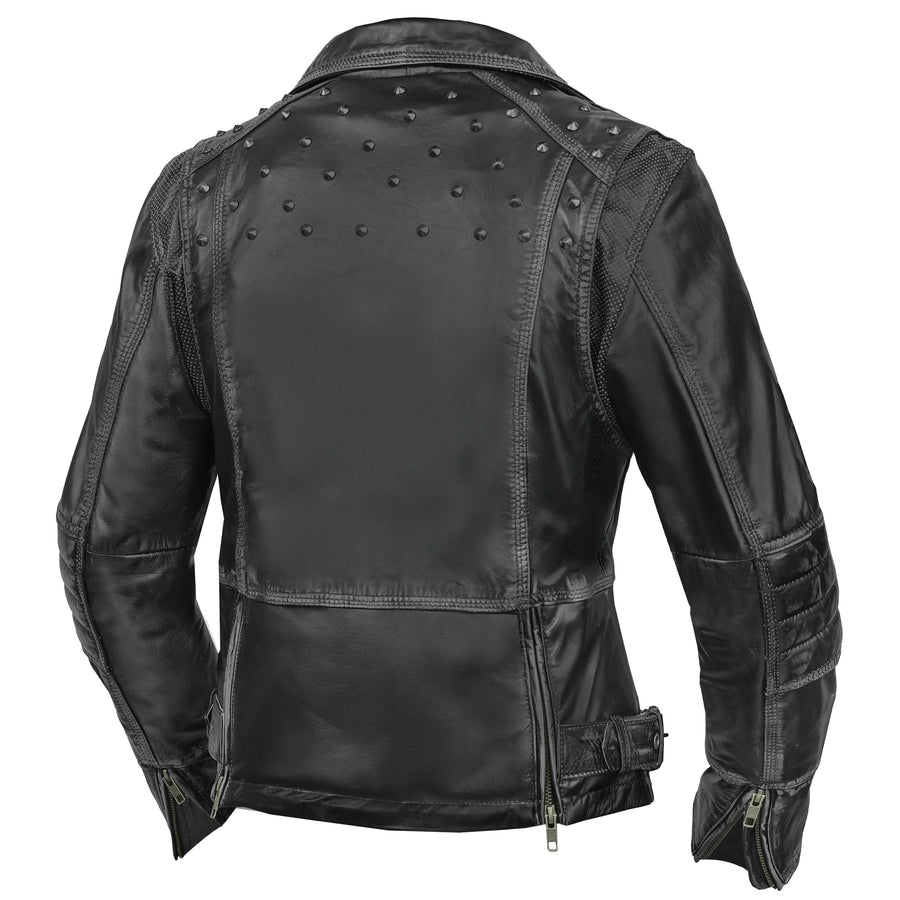 Shadow Stud Women's Leather Jacket