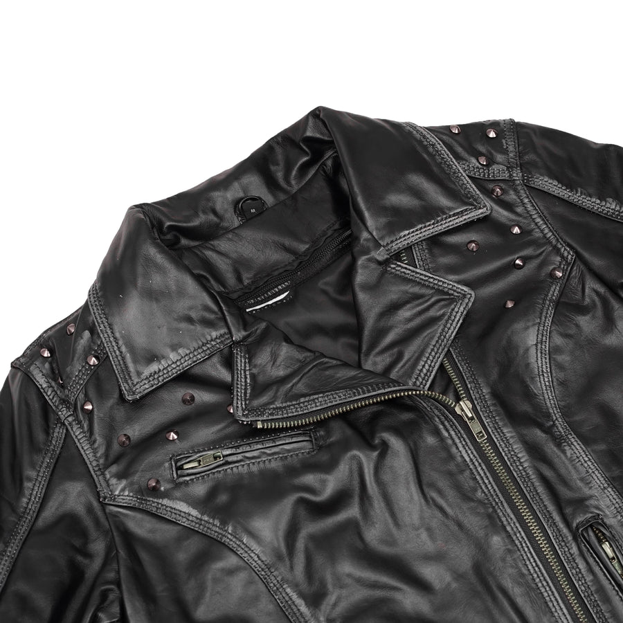 Shadow Stud Women's Leather Jacket