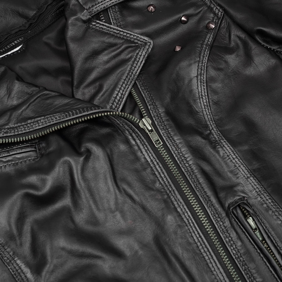 Shadow Stud Women's Leather Jacket