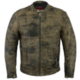 Antique Brown Cruiser Jacket