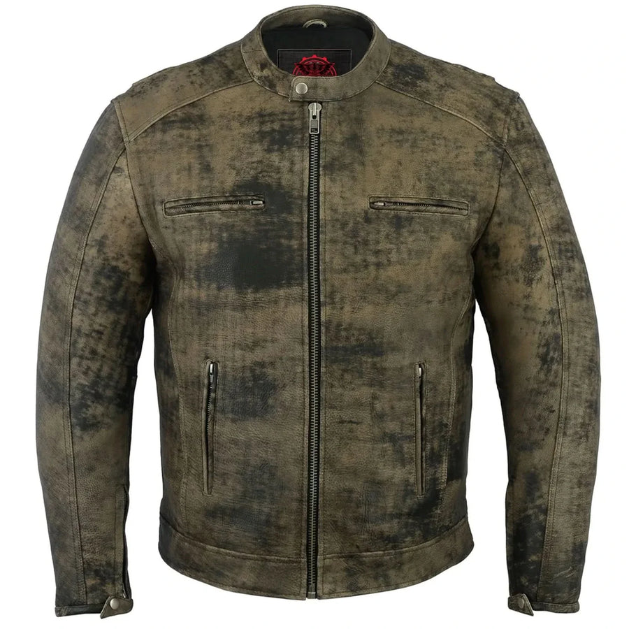 Antique Brown Cruiser Jacket