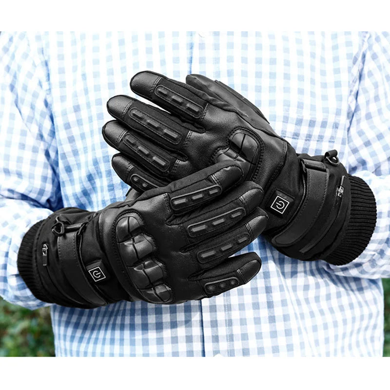 ThermoGrip Heated Winter Gloves
