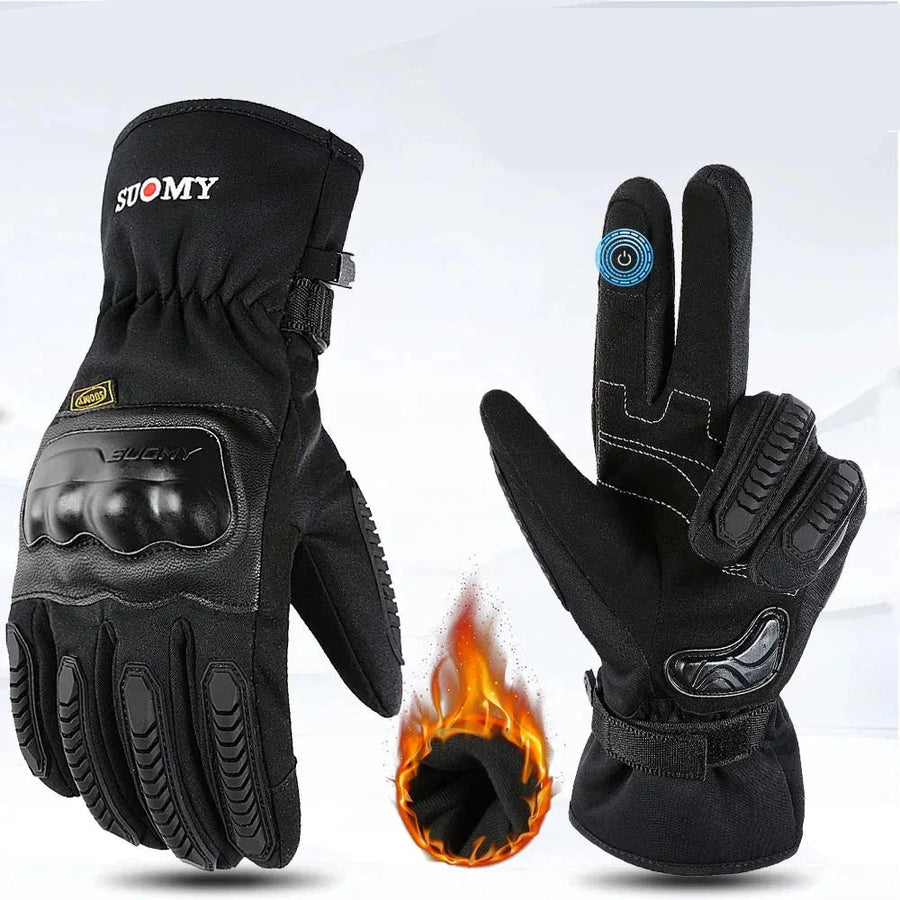 Winter Waterproof Touchscreen Motorcycle Gloves