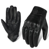 Classic Retro Leather Gloves