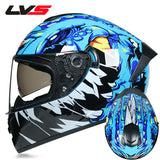 Full Face Double Visor Motorcycle Helmet