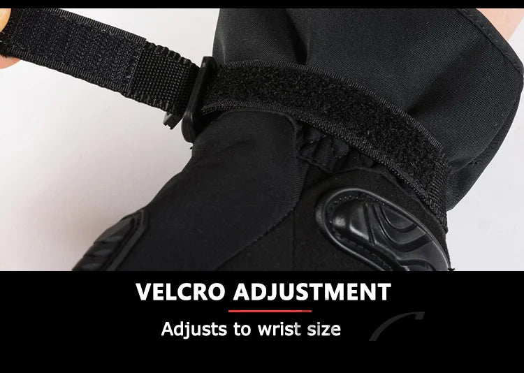 Winter Waterproof Touchscreen Motorcycle Gloves