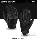 Classic Retro Leather Gloves