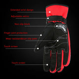 Winter Waterproof Touchscreen Motorcycle Gloves