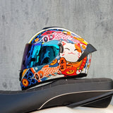 Full Face Double Visor Motorcycle Helmet