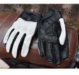 Classic Retro Leather Gloves