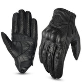 Classic Retro Leather Gloves