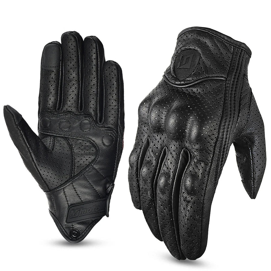 Classic Retro Leather Gloves