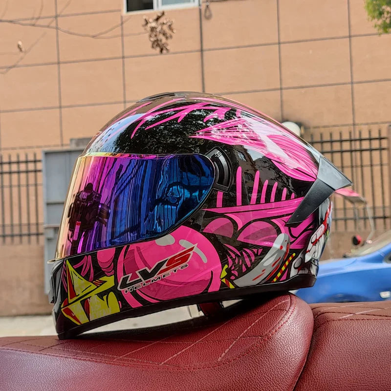 Full Face Double Visor Motorcycle Helmet