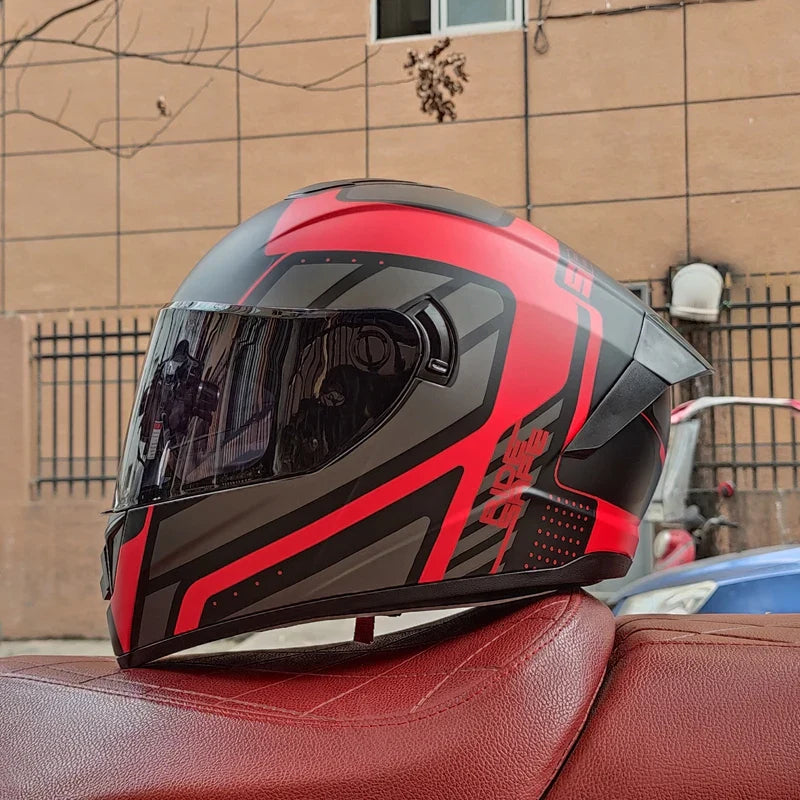 Full Face Double Visor Motorcycle Helmet