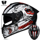 Full Face Double Visor Motorcycle Helmet