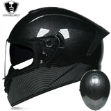 Full Face Double Visor Motorcycle Helmet