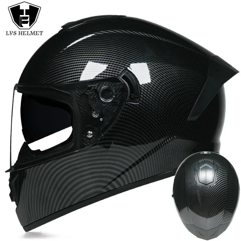 Full Face Double Visor Motorcycle Helmet