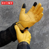 Sentinel Premium Cowhide Touring Gloves