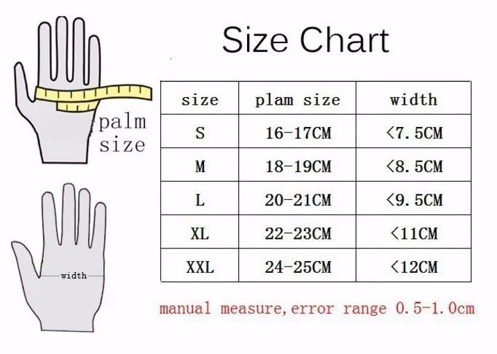 Vanguard Motocross Racing Gloves - grip detail