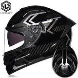 Full Face Double Visor Motorcycle Helmet