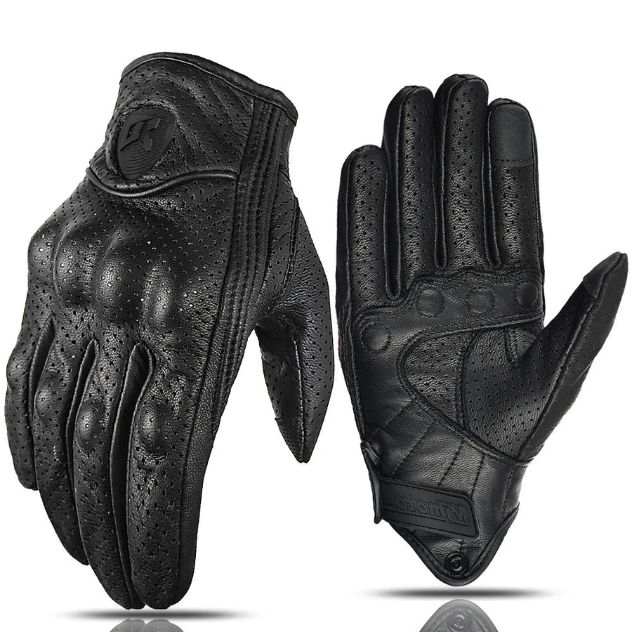 Classic Retro Leather Gloves