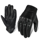 Classic Retro Leather Gloves