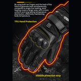 ThermoGrip Heated Winter Gloves