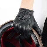 Classic Retro Leather Gloves