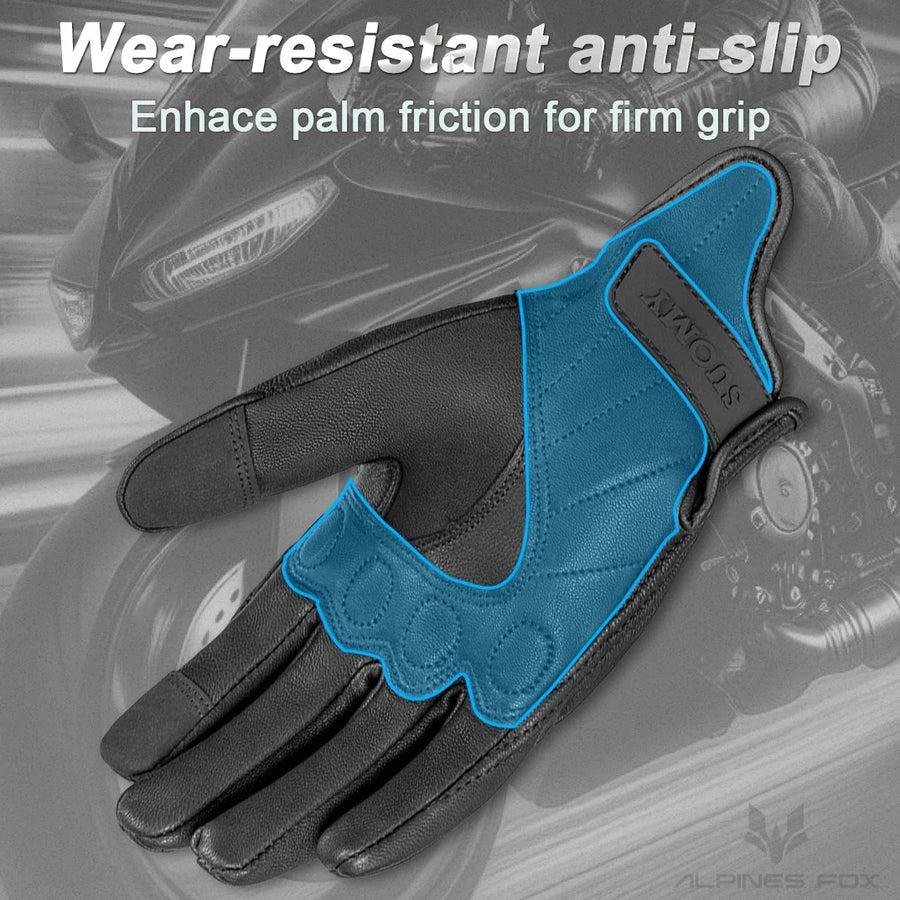 Sentinel Premium Cowhide Touring Gloves