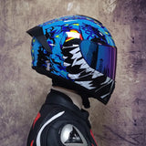 Full Face Double Visor Motorcycle Helmet