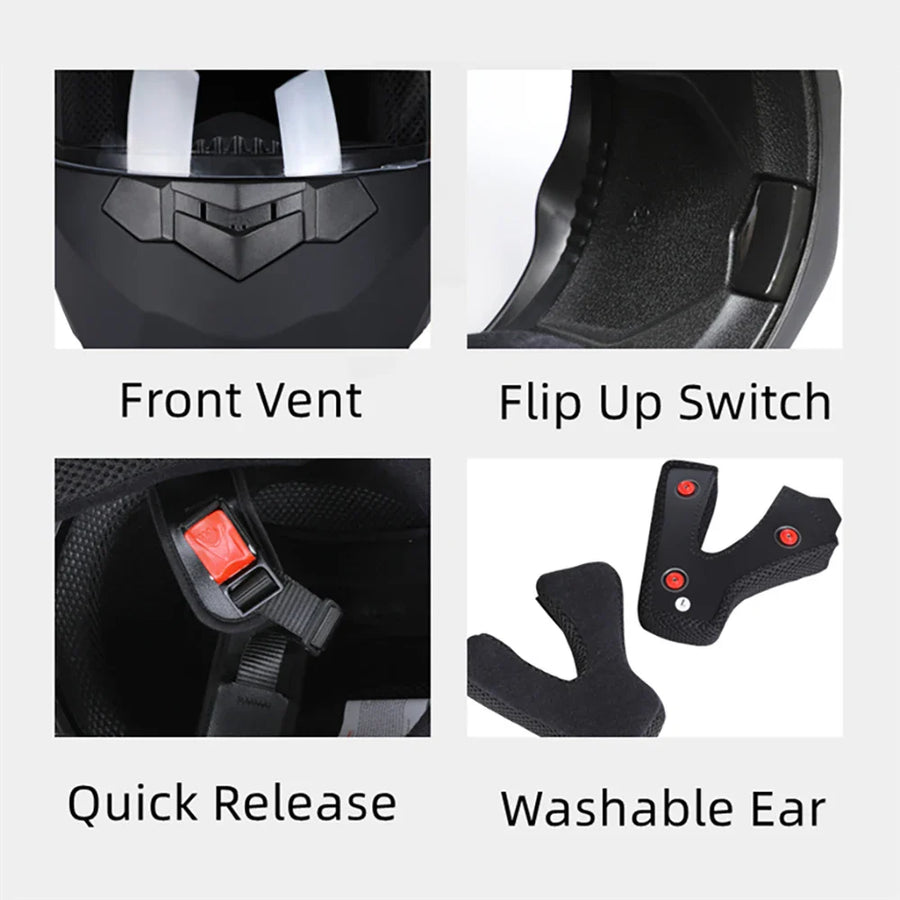Full Face Motorcycle Helmet