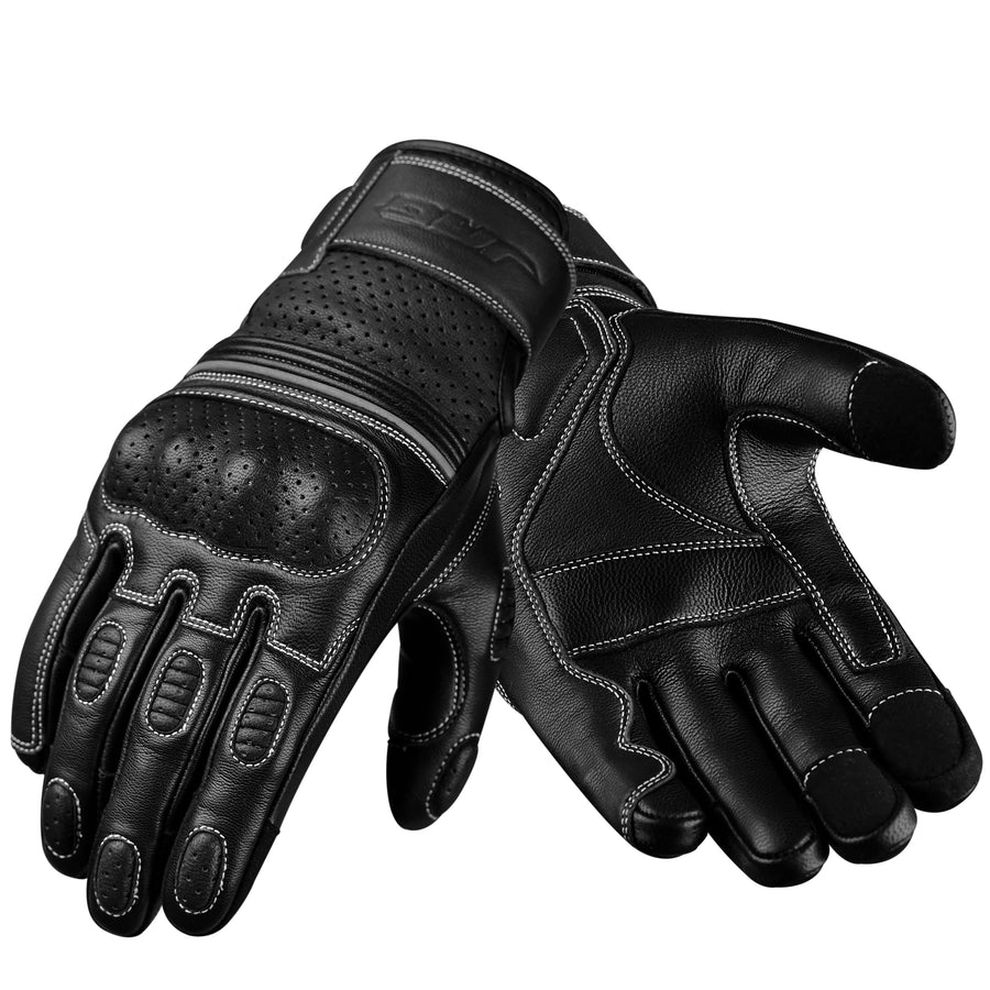 Ninja Leather Riding Gloves