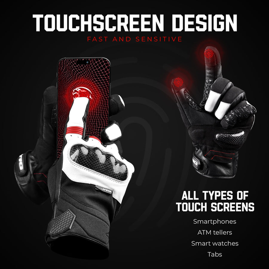 Carbon X Sport Leather Gloves